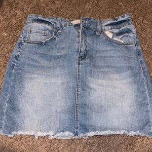 Denim skirt